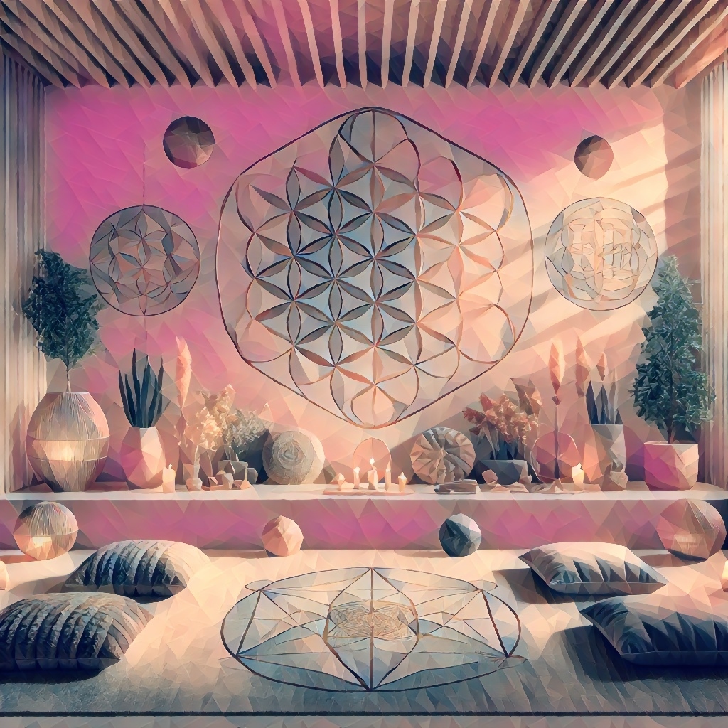A serene sensory wellness room designed for immersive MindWave sessions