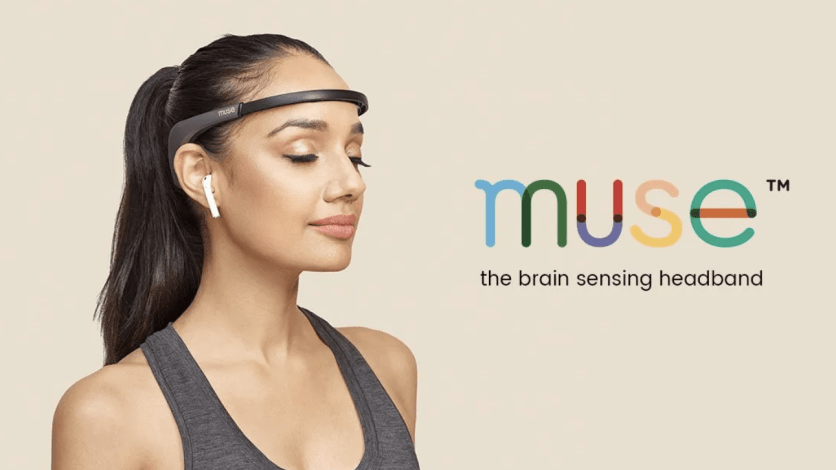 Muse brain-sensing headband available through the Denver Zen Den